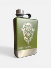 Green High Country Flask