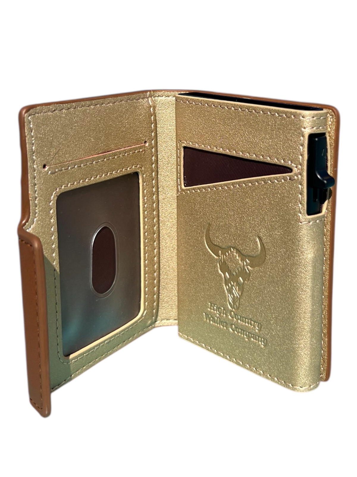 Leather High Country Longhorn Wallet