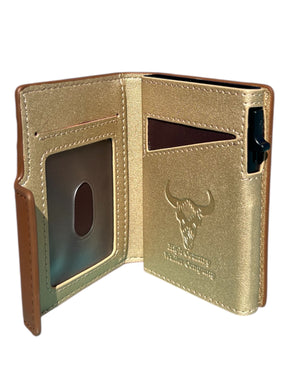 Leather High Country Longhorn Wallet