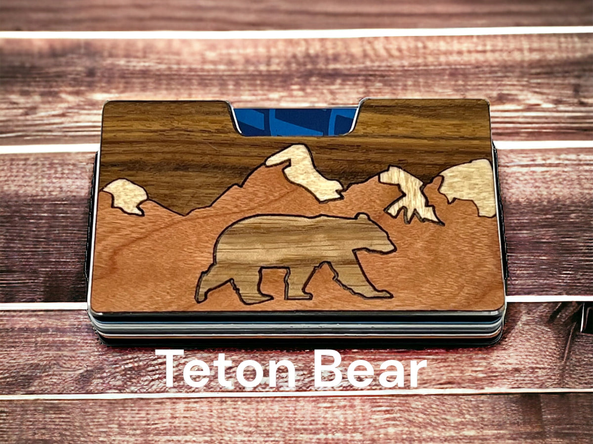 Teton Bear Wallet| Designer Wallets for Men