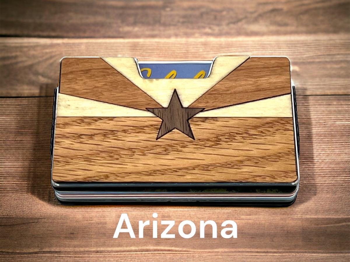 Arizona State Flag Wallet | Designer Wallets for Men